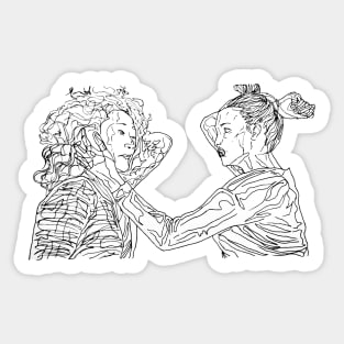 Villaneve Sketch Sticker